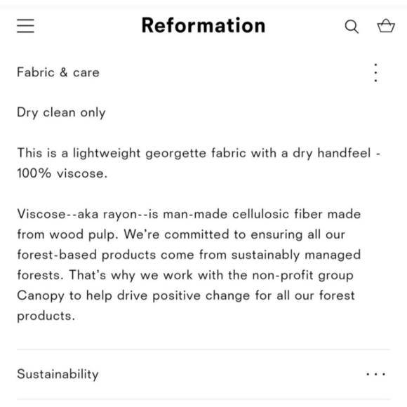 Reformation Callalily Dress in Navy Blue Size 4 - Picture 16 of 16